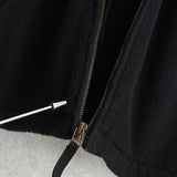 ポロ ラルフローレン スモールポニーロゴ フリース ジャケット ブルゾン ブラック メンズ