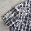 Palace Paint Check Short Sleeve Shirt, Blue