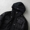 アクネ ストゥディオズ フーデッド ダウンコート ダウンジャケット ブラック