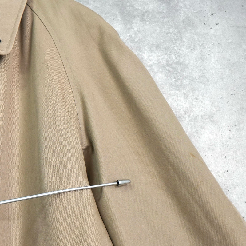 バーバリー ヴィンテージ ステンカラーコート ベージュ