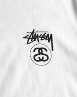 Stock Link Tee Pigment Dyed Natural ステューシー Tシャツ ホワイト L メンズ