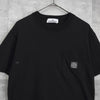 ストーンアイランド コンパスロゴパッチ Tシャツ ブラック