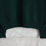 メゾン キツネ フォックスヘッド ニット ダークグリーン