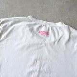 モスキーノ プリント Tシャツ ホワイト レディース