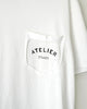 メゾン マルジェラ Tシャツ 2018SS ATELIER Tシャツ ホワイト サイズ52 メンズ