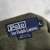 Logo Embroidery Half-zip Sweatshirt