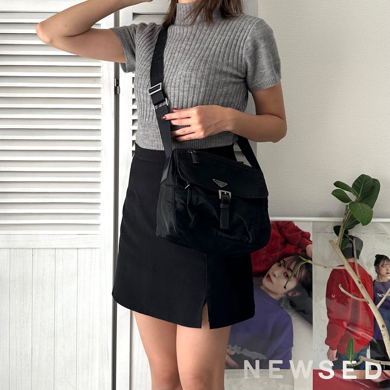 Nylon Shoulder Bag｜Made in Italy