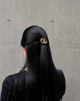 ルイ ヴィトン エラスティック ルイーズ  ヘアゴム ヘアアクセサリー M00760 ゴールド / ブラック レディース