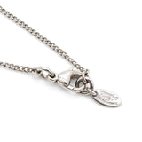 シャネル ココマーク ラインストーン ネックレス シルバー レディース