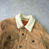 リーバイス ボア襟 コーデュロイジャケット ベージュ