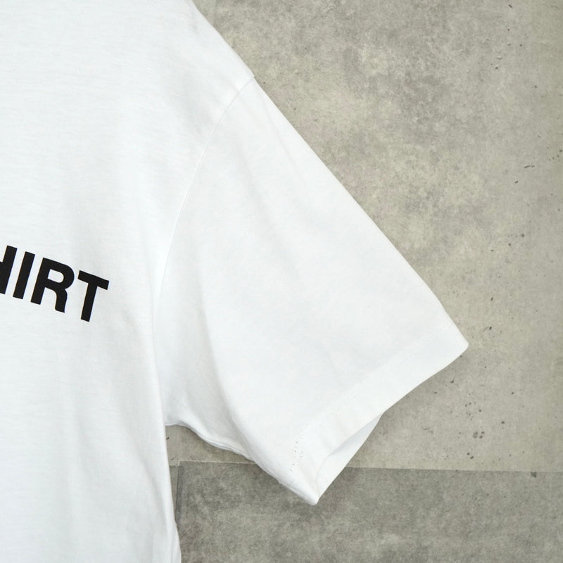 Comme des Garçons Shirt Logo T-Shirt White