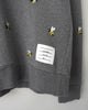トムブラウン バード ビー 刺繍 スウェット グレー サイズ3 レディース