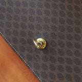 Gold Gancini and Toggle Chain Macadam Hand Bag Made in Italy