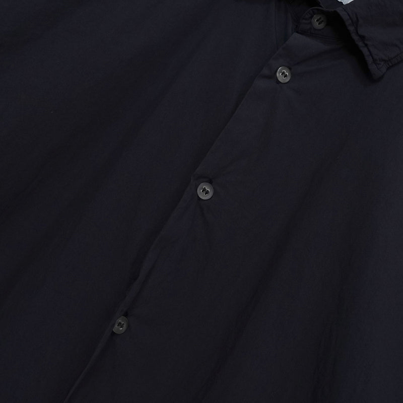 ドリス ヴァン ノッテン コットン / ナイロン 長袖シャツ ブラック