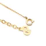 クリスチャン ディオール CDロゴ サークル ネックレス GP レディース