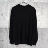 バーバリー ヴィンテージ ホースロゴ モックネック ニット ブラック
