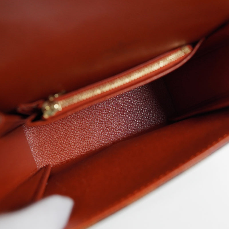 ルイ・ヴィトン ダミエ トライベッカ・ミニ レザー ハンドバッグ ワンショルダーバッグ ブラウン N51162