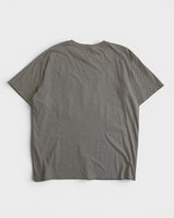 エムエムシックス メゾン マルジェラ イニシャルロゴパッチ 異素材切り替え Tシャツ グレージュ レディース