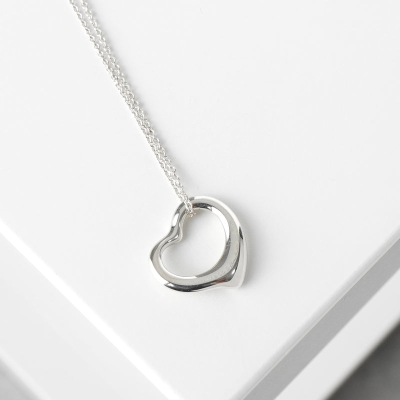 ティファニー オープンハート ネックレス シルバー925