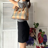 Burberry's Check Hand Bag