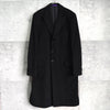 ポールスミス コレクション カシミア ウール チェスターコート ブラック