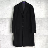 ポールスミス コレクション カシミア ウール チェスターコート ブラック