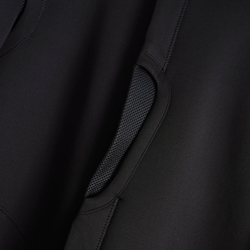 ワイスリー FUTURE SPORT HOODIE ロゴ フルジップ パーカー ブラック