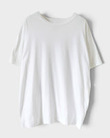 エムエムシックス メゾン マルジェラ バックプリント オーバーサイズ Tシャツ ホワイト XS メンズ レディース