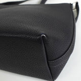 エルメス ベルランゴPM Hロゴ トゴ ショルダーバッグ ネイビー □E刻