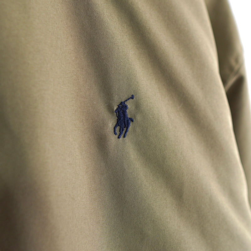 Logo Embroidery Padded Nylon Blouson