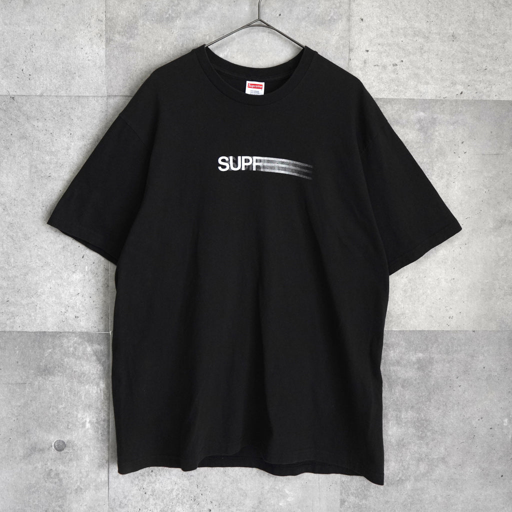 Motion Logo Tees シュプリーム モーションロゴ Tシャツ ブラック メンズ