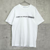 Comme des Garçons Shirt Logo T-Shirt White