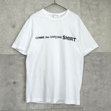 Comme des Garçons Shirt Logo T-Shirt White