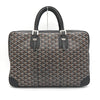 ゴヤール アンバサッドMM PVC/レザー ブリーフケース ビジネスバッグ ブラック メンズ