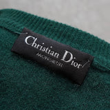 クリスチャン ディオール CDロゴ ニット グリーン