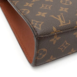 ルイ ヴィトン モノグラム マルゼルブ ハンドバッグ 自立型 ブラウン M51379