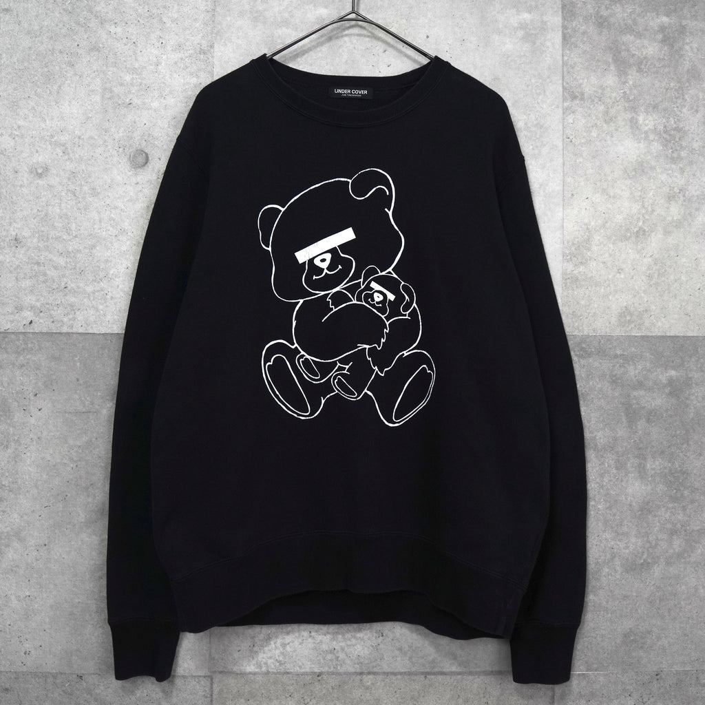 アンダーカバー ベアー アイコン スウェット ブラック