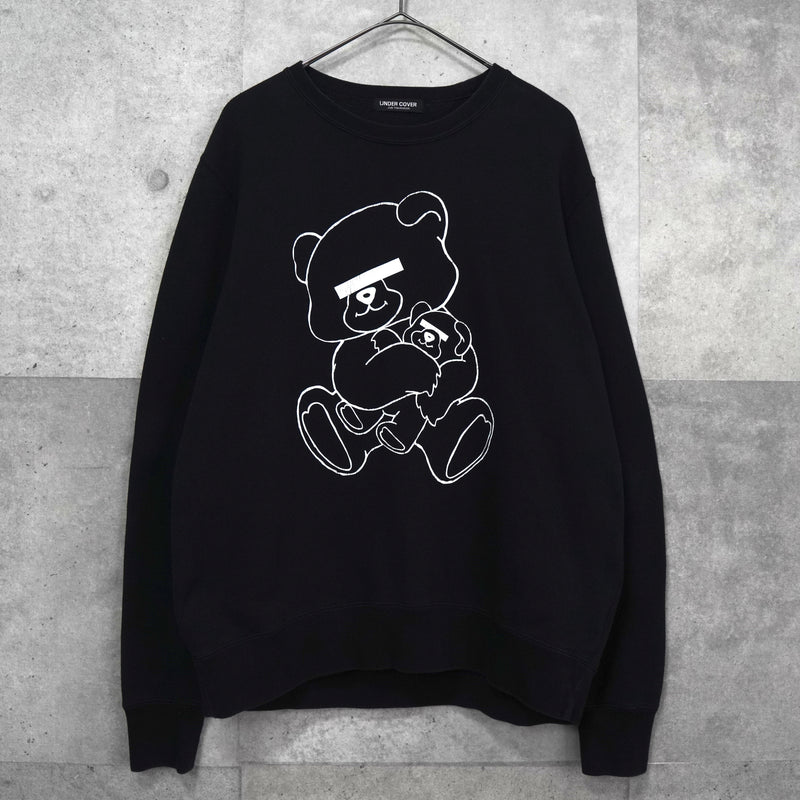 アンダーカバー ベアー アイコン スウェット ブラック