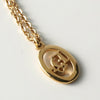 クリスチャン ディオール Diorロゴ GP ゴールド ネックレス