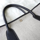 エルメス ガーデンパーティPM トワルアッシュ / ネゴンダ ネイビー □I刻印