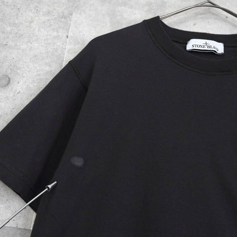 ストーンアイランド コンパスロゴパッチ Tシャツ ブラック