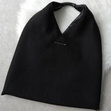 エムエムシックス メゾン マルジェラ メッシュ ジャパニーズバッグ クラシック トートバッグ ブラック