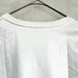 エムエムシックス メゾン マルジェラ 2018AW ロゴ コーディング Tシャツ メタリックシルバー