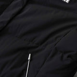 ザ ノースフェイス ドライベント ロゴ ロング丈 ダウンジャケット ダウンコート ブラック