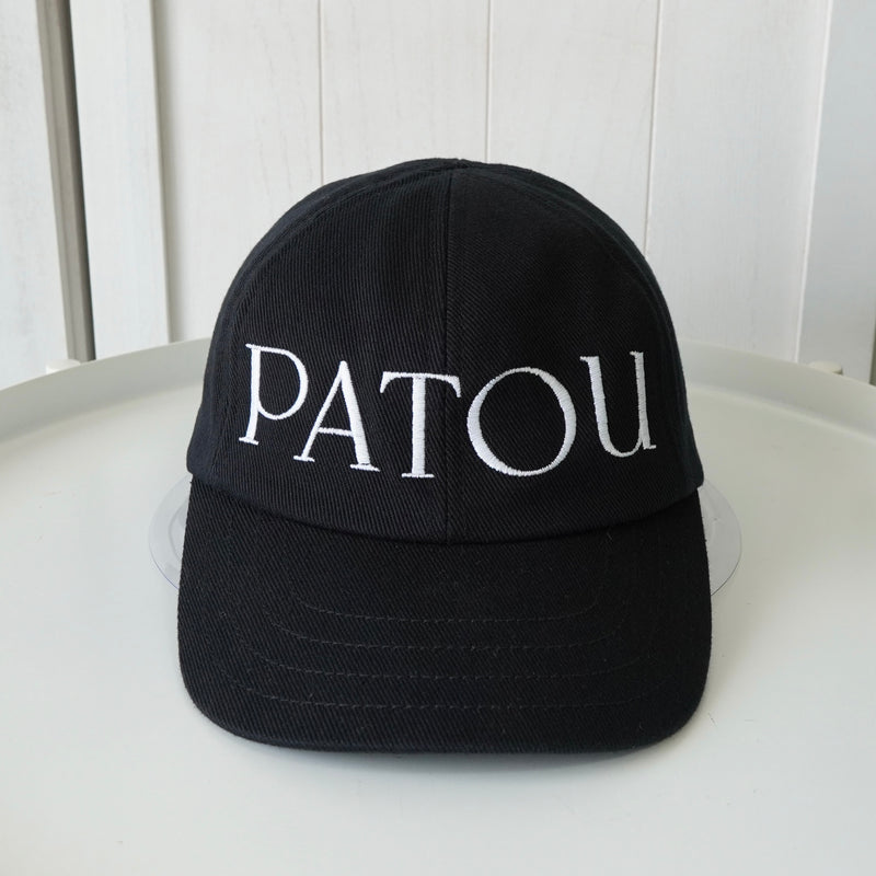 Patou Logo Cap Black