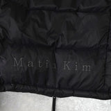 マーティンキム  ロゴ ダウンジャケット ブラック