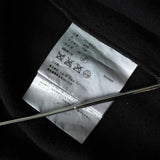 トリコ コムデギャルソン 2003年製 薔薇 装飾 カットオフ ウール ベスト レディース ブラック