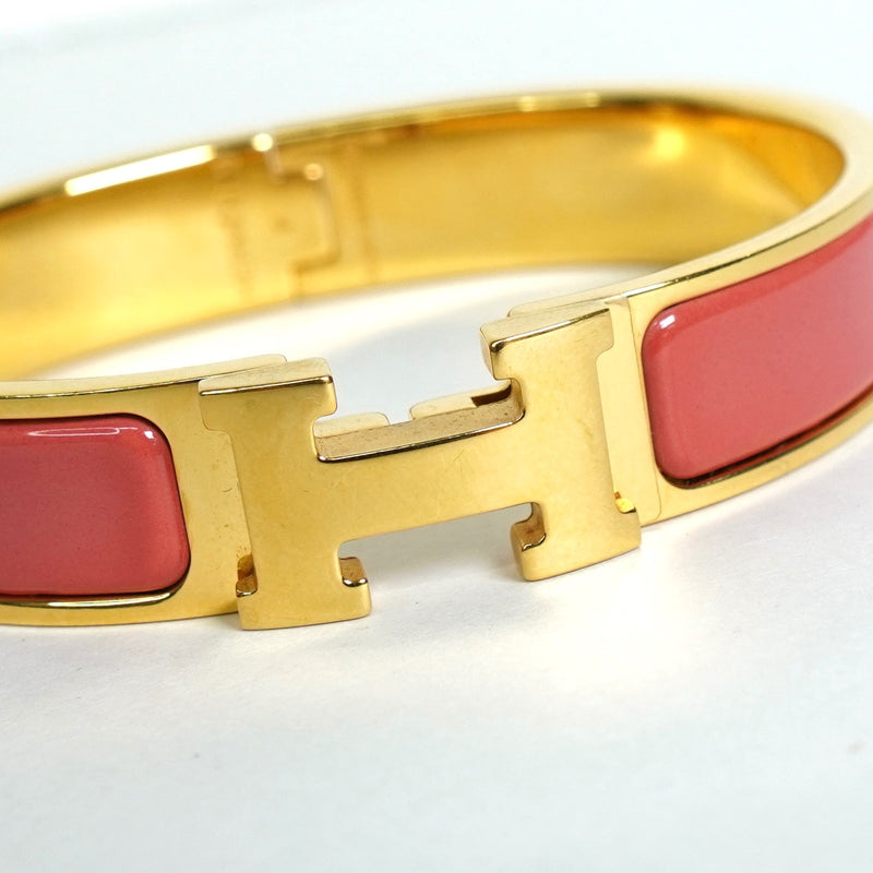 エルメス クリックH PM バングル GP / ピンク