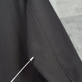 イヴサンローラン YSLロゴ ブルゾン グレー