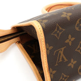 ルイ ヴィトン モノグラム ポパンクール ハンドバッグ ブラウン M40009